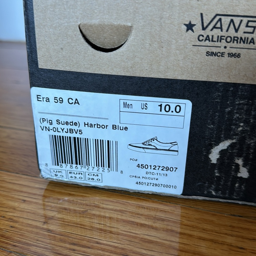 Vans ERA 59 CA Habor Blue Pig Suede - Picture 6 of 6